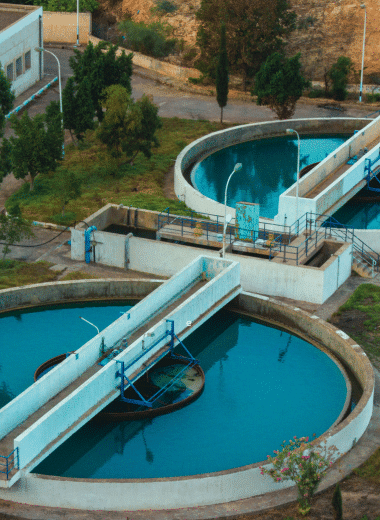 Waste water treatment plant